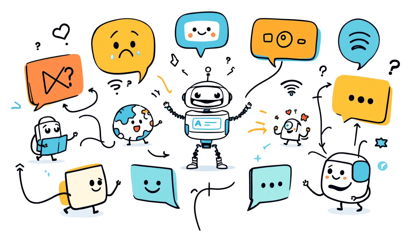 Software integration concept showing meeting AI connecting to business applications
