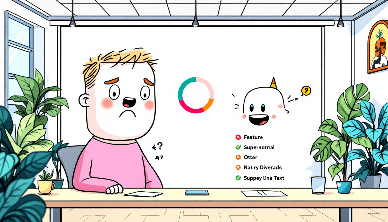Supernormal vs Otter.ai pricing comparison chart with feature analysis