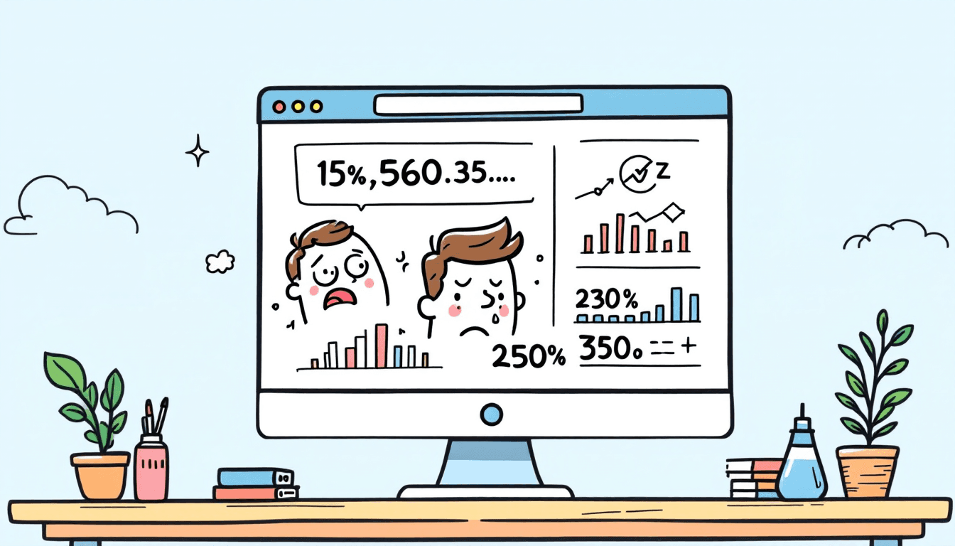 Dasbor statistik produktivitas rapat yang menampilkan bagan dan visualisasi data