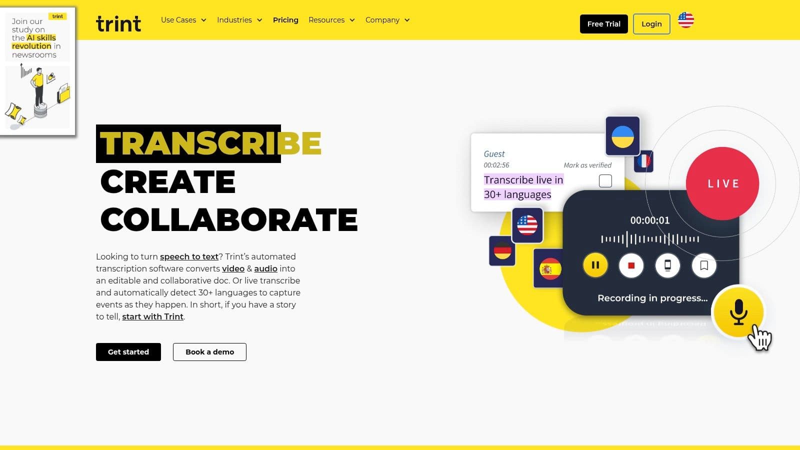 Meeting productivity illustration showing AI tools and meeting summaries