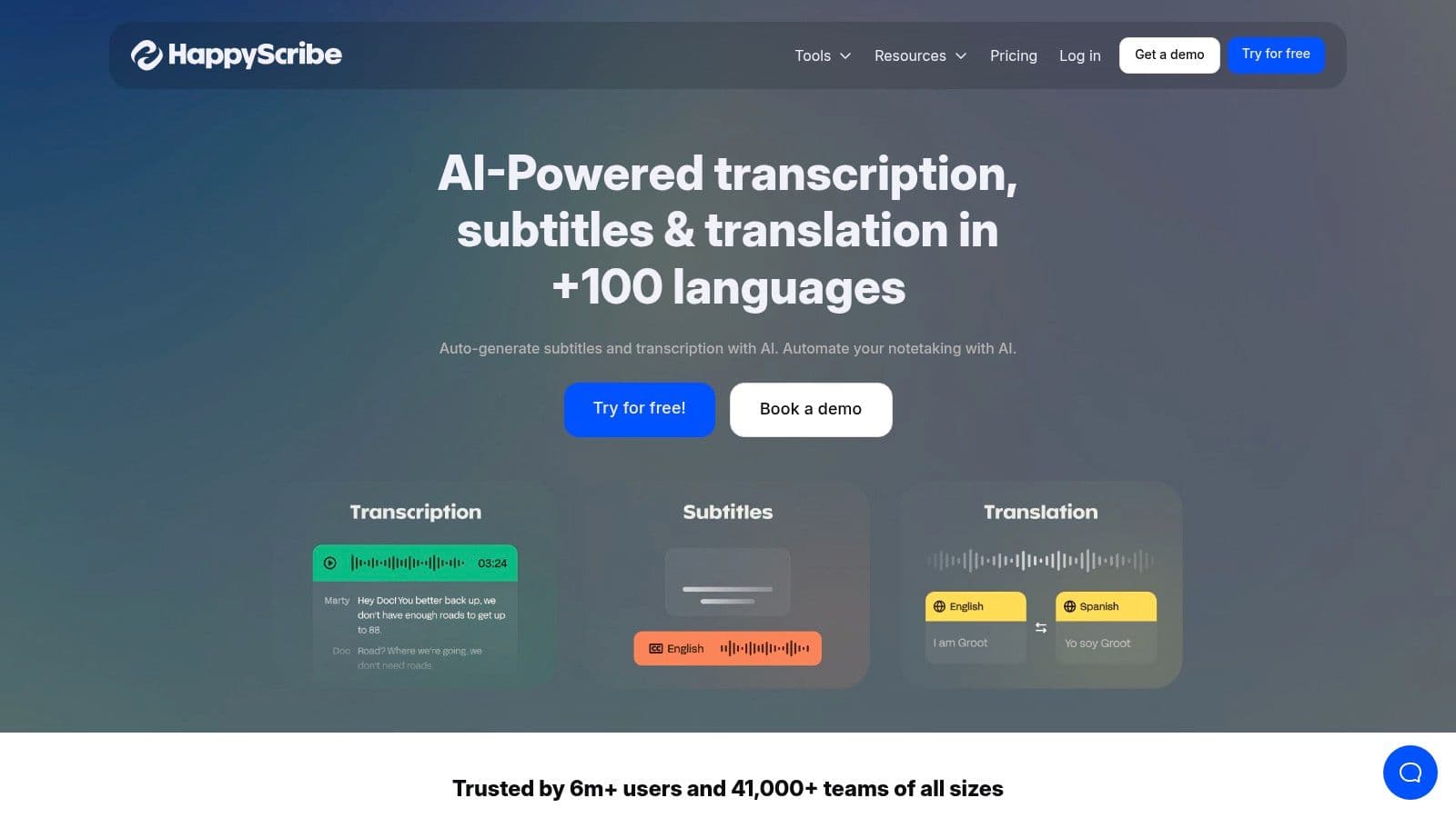 Meeting productivity illustration showing AI tools and meeting summaries