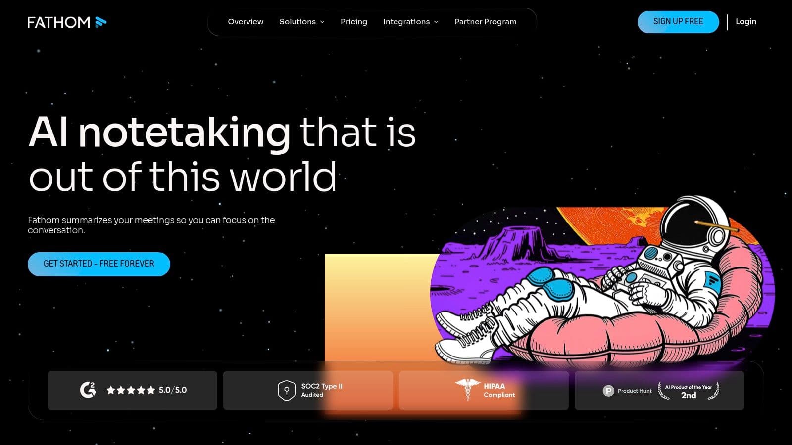 Meeting productivity illustration showing AI tools and meeting summaries