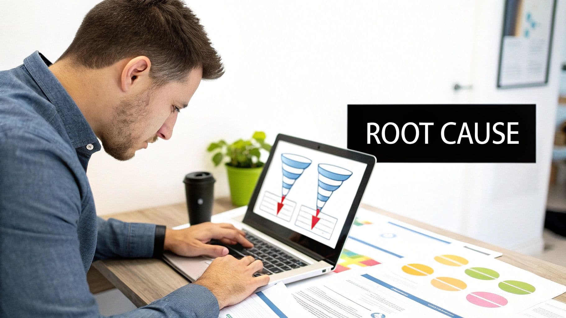 Meeting productivity illustration showing AI tools and meeting summaries
