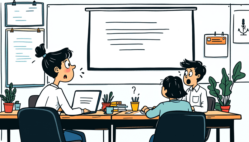 Students using transcription apps in educational setting illustration