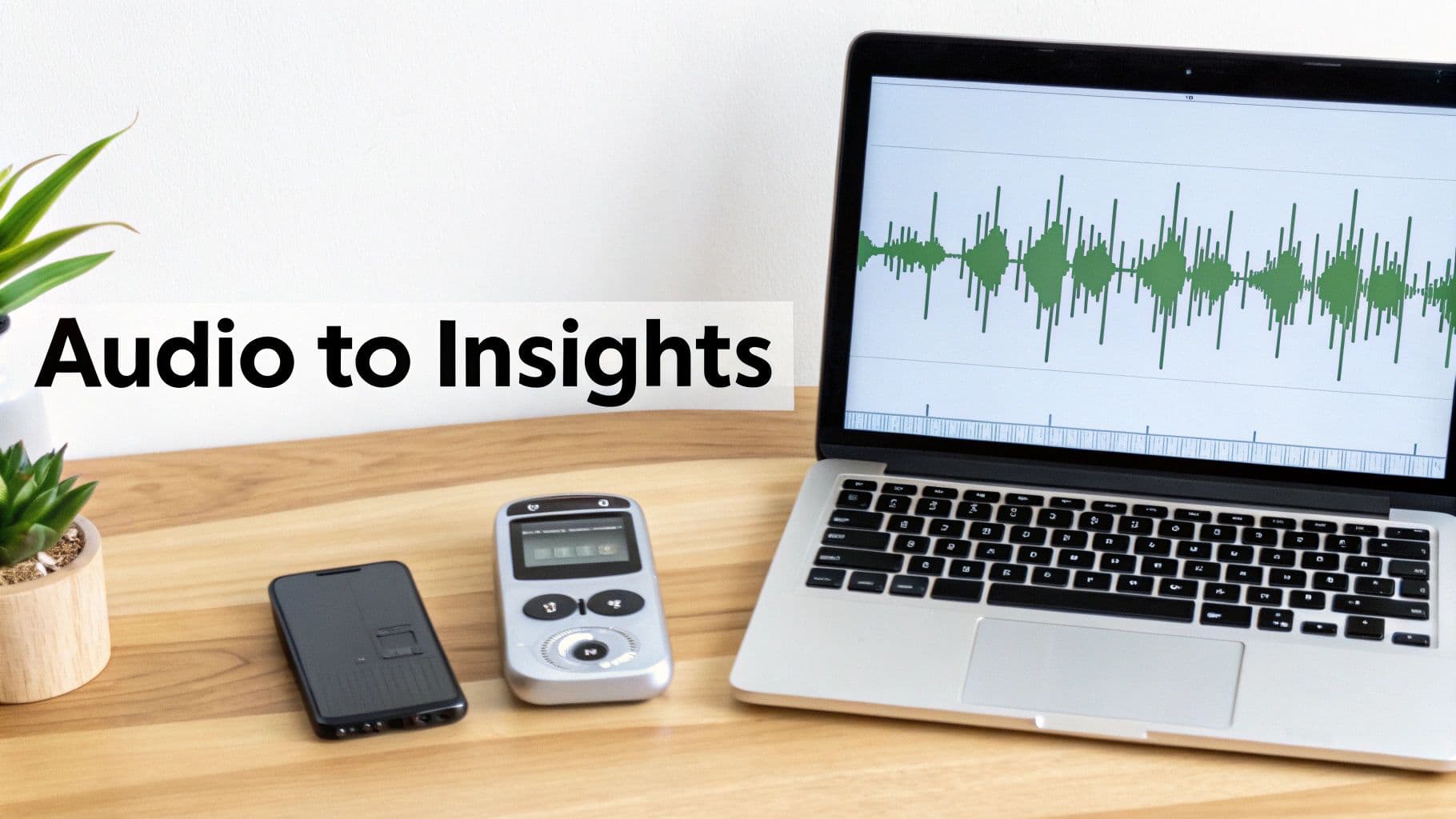 Meeting productivity illustration showing AI tools and meeting summaries