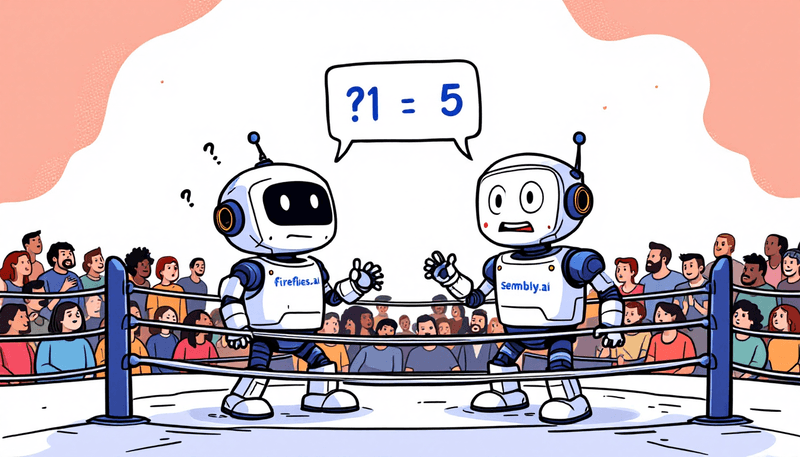 Comparación Fireflies.ai vs Sembly.ai - resultados de pruebas en el mundo real durante 3 meses para 2025