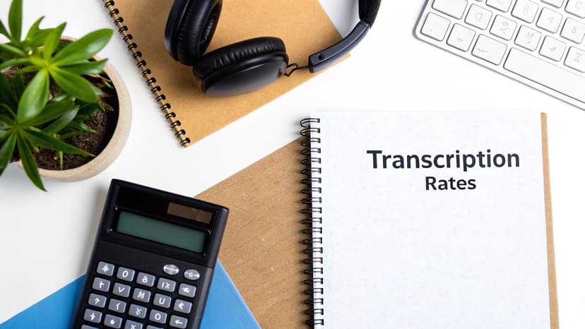 Guide to transcription services rates: AI vs Human Pricing
