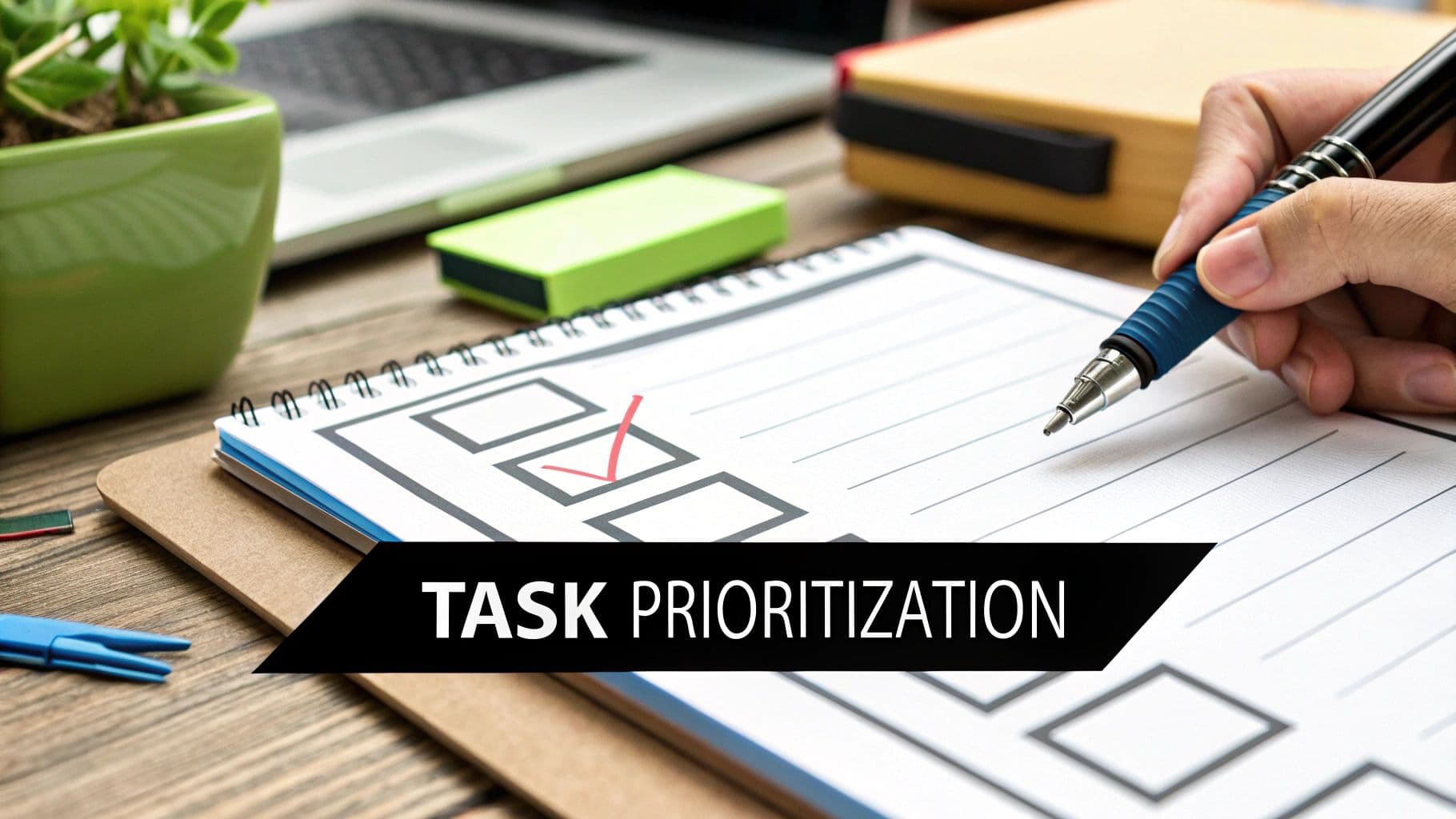 Meeting productivity illustration showing AI tools and meeting summaries