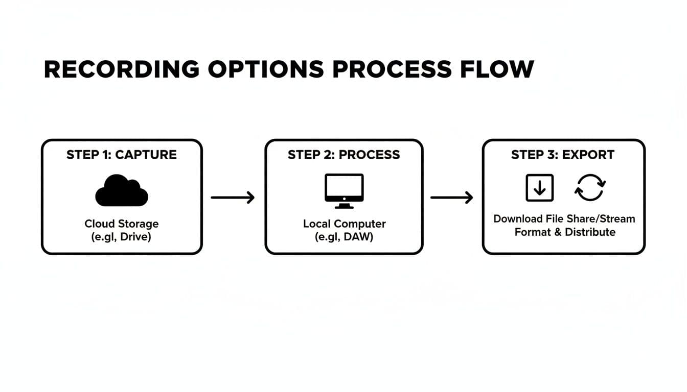 Meeting productivity illustration showing AI tools and meeting summaries