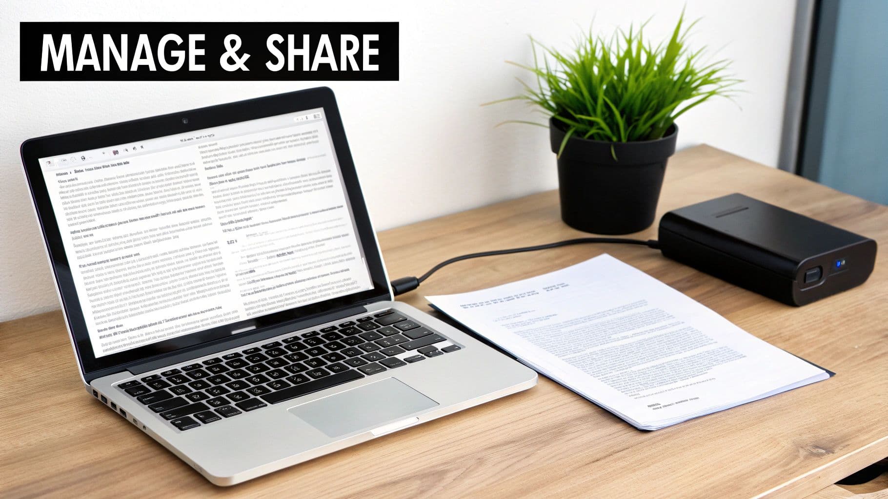 Meeting productivity illustration showing AI tools and meeting summaries