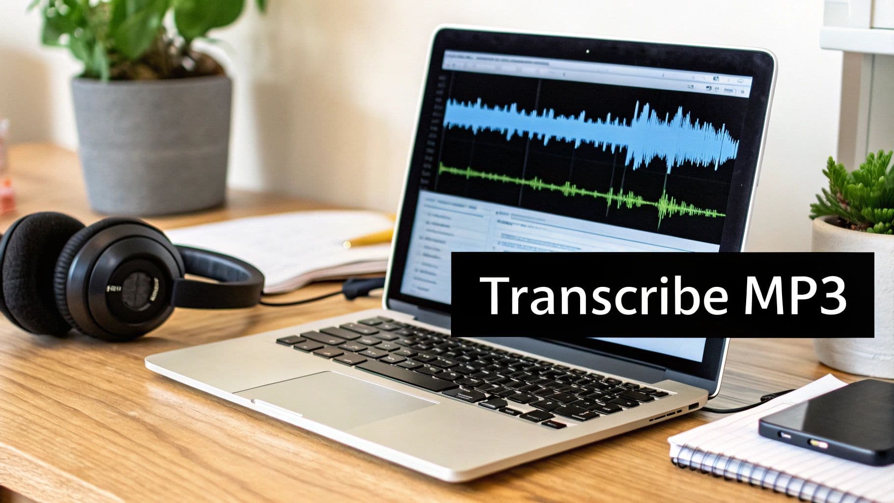 Meeting productivity illustration showing AI tools and meeting summaries