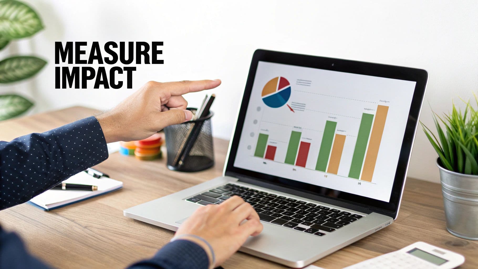 Meeting productivity illustration showing AI tools and meeting summaries