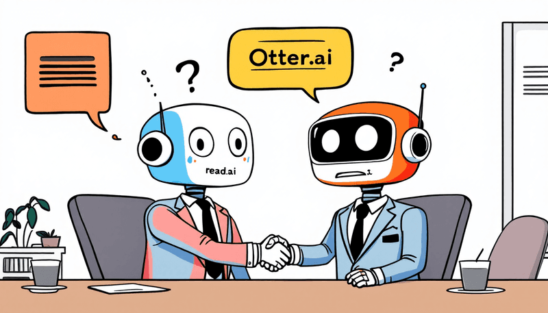 Comparación Read.ai vs Otter.ai - resultados de pruebas en el mundo real de 6 meses para 2025