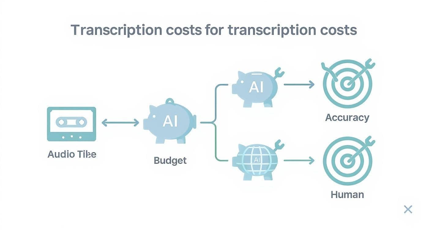 Meeting productivity illustration showing AI tools and meeting summaries