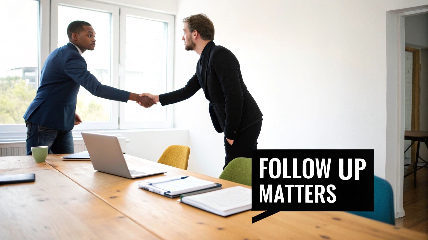 Meeting productivity illustration showing AI tools and meeting summaries