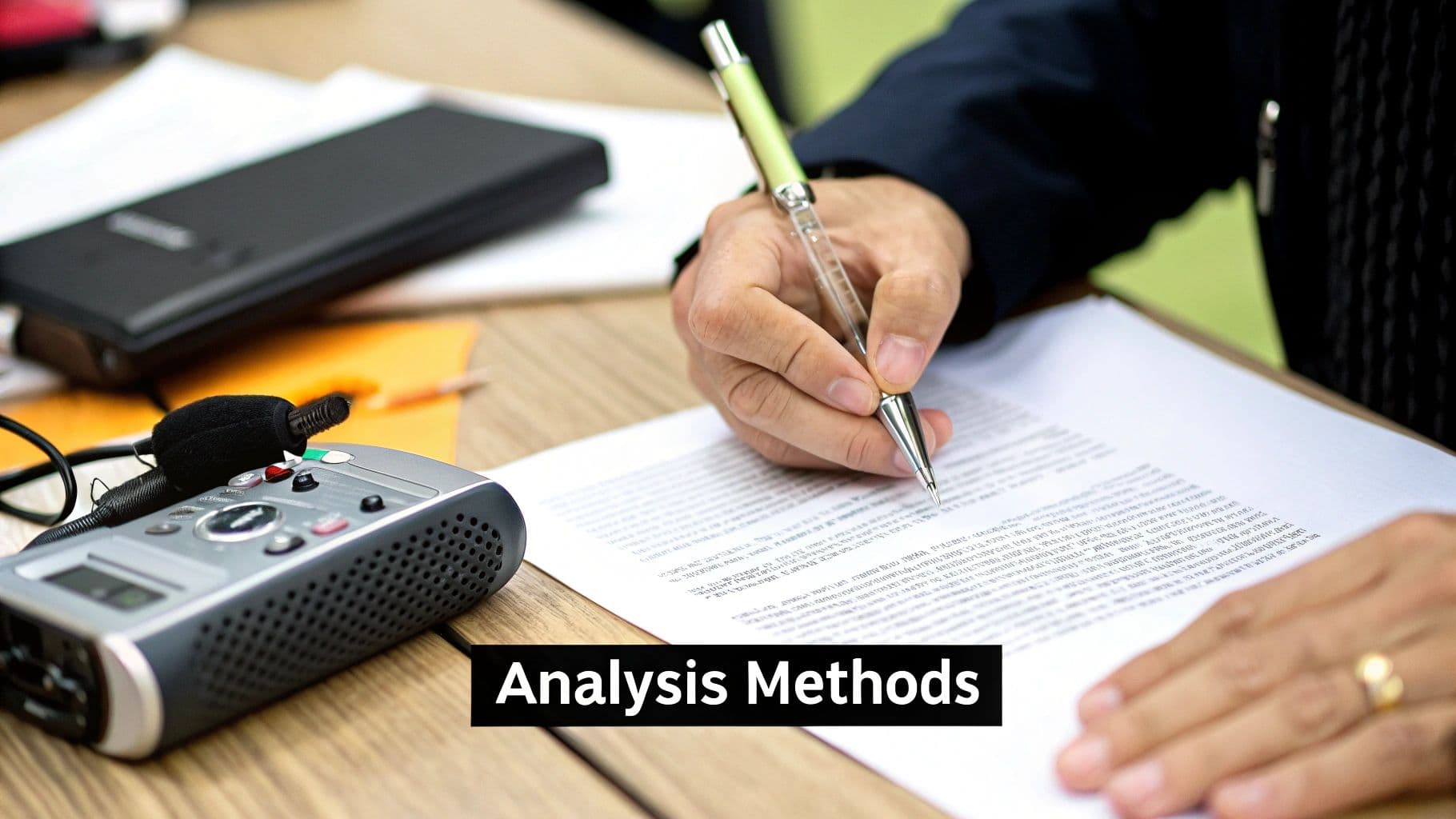 Meeting productivity illustration showing AI tools and meeting summaries