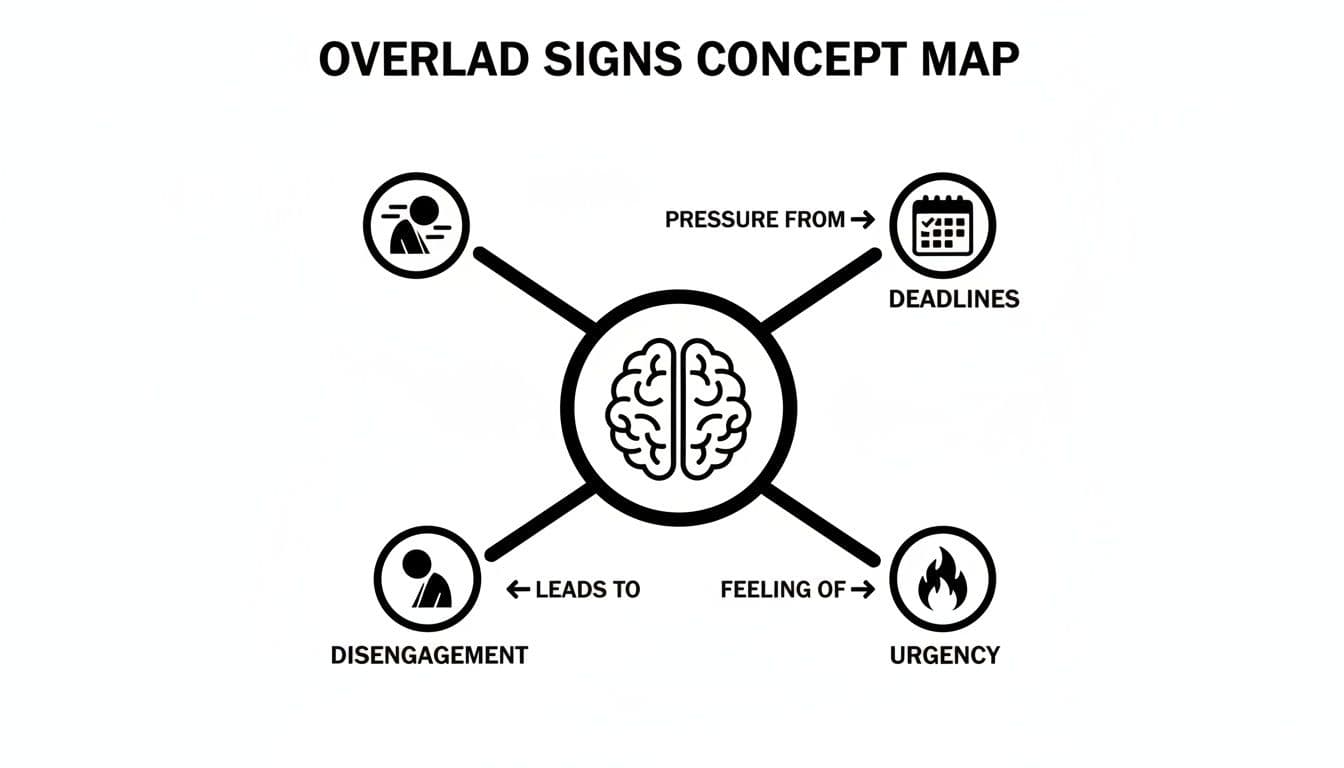 Meeting productivity illustration showing AI tools and meeting summaries