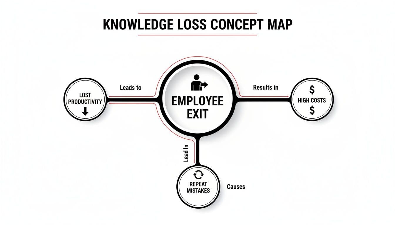 Meeting productivity illustration showing AI tools and meeting summaries