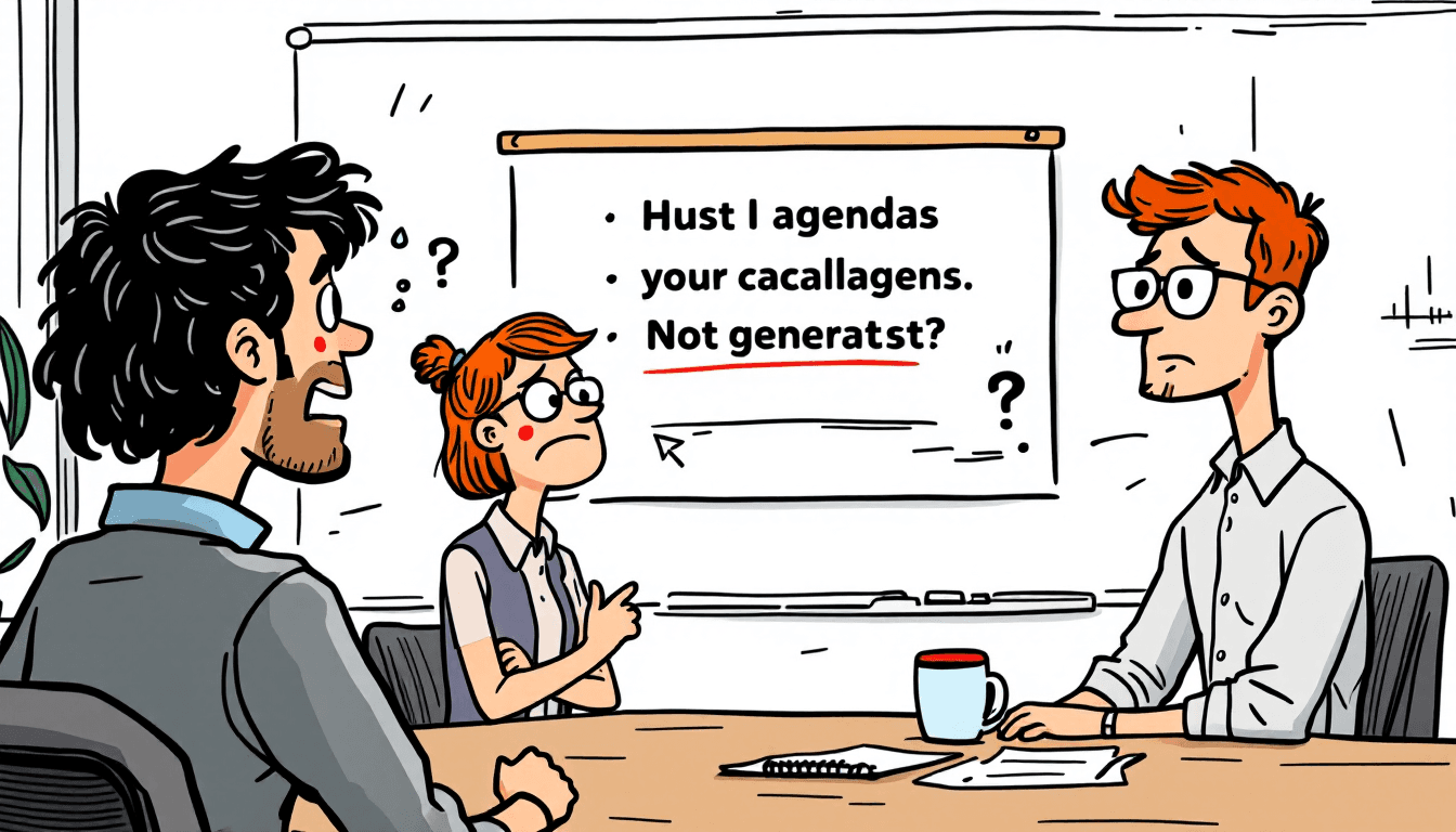 Professional meeting room with agenda on whiteboard showing organized collaboration