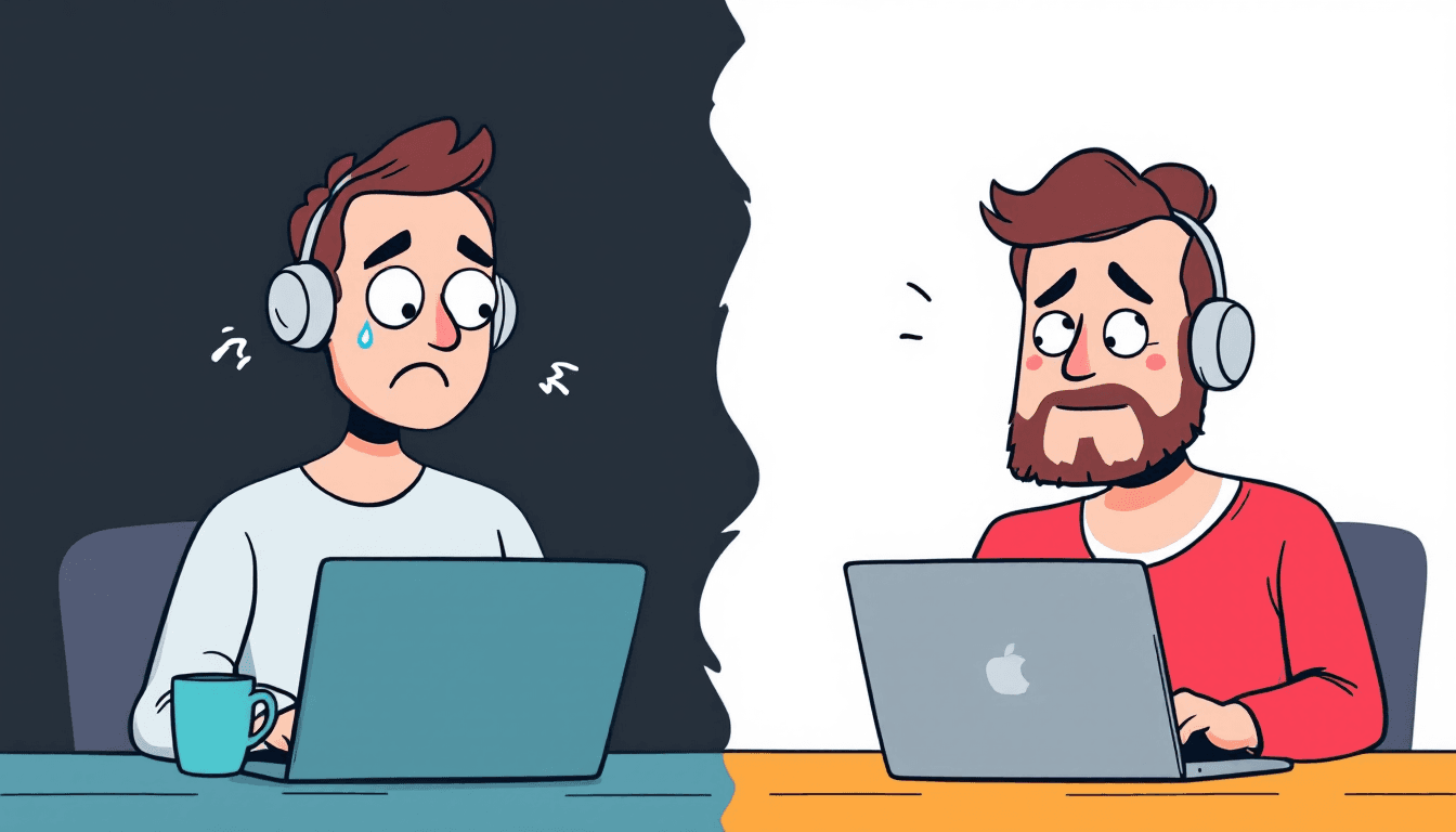 Remote workers using various AI tools and digital assistants to boost productivity