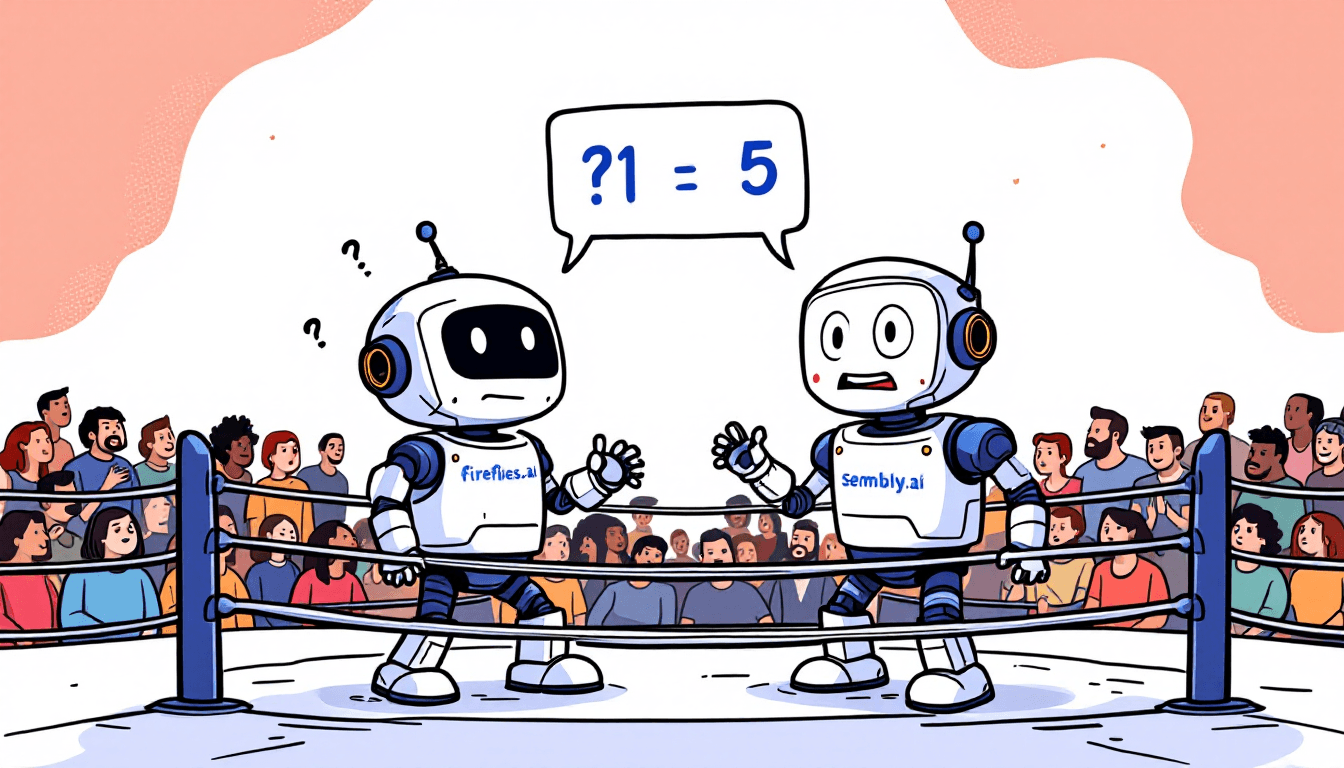 Fireflies.ai vs Sembly.ai comparison - 3-month real-world testing results for 2025