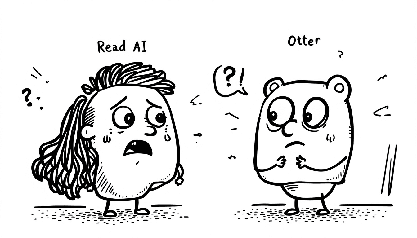 Head-to-head comparison of Read.ai vs Otter.ai features and performance