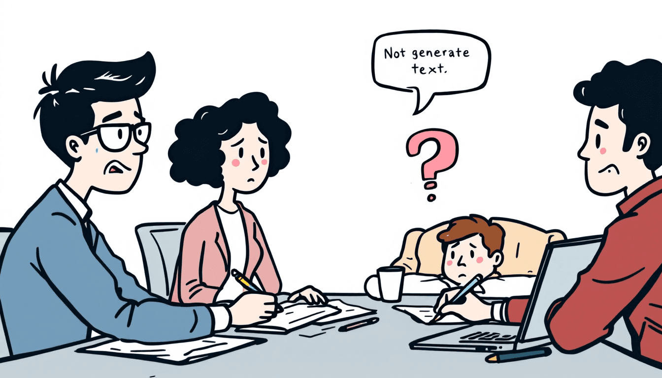 Professional writing an objective summary with organized notes, documents, and focused attention to detail