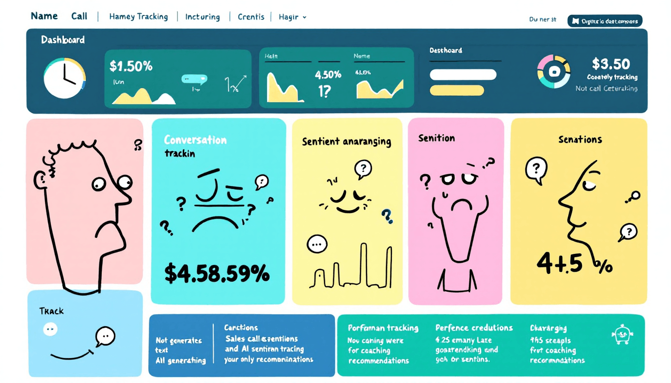 рдмрд┐рдХреНрд░реА рдХреЙрд▓ рдЕрдиреБрдХреВрд▓рди рдбреИрд╢рдмреЛрд░реНрдб рдЬреЛ рд╡рд╛рд░реНрддрд╛рд▓рд╛рдк рд╡рд┐рд╢реНрд▓реЗрд╖рдг, рднрд╛рд╡рдирд╛ рдЯреНрд░реИрдХрд┐рдВрдЧ рдФрд░ рдкреНрд░рджрд░реНрд╢рди рдореЗрдЯреНрд░рд┐рдХреНрд╕ рдХреЛ AI рдХреЛрдЪрд┐рдВрдЧ рд╕рд┐рдлрд╛рд░рд┐рд╢реЛрдВ рдХреЗ рд╕рд╛рде рджрд┐рдЦрд╛ рд░рд╣рд╛ рд╣реИ