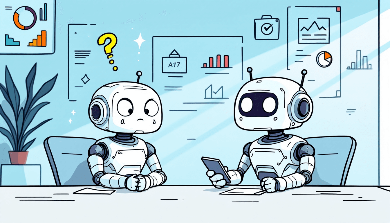 Ilustrasi perbandingan asisten rapat AI Supernormal vs Fireflies