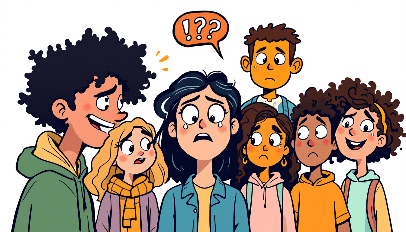 Students enthusiastically participating in Spirit Week activities with creative costumes and school spirit