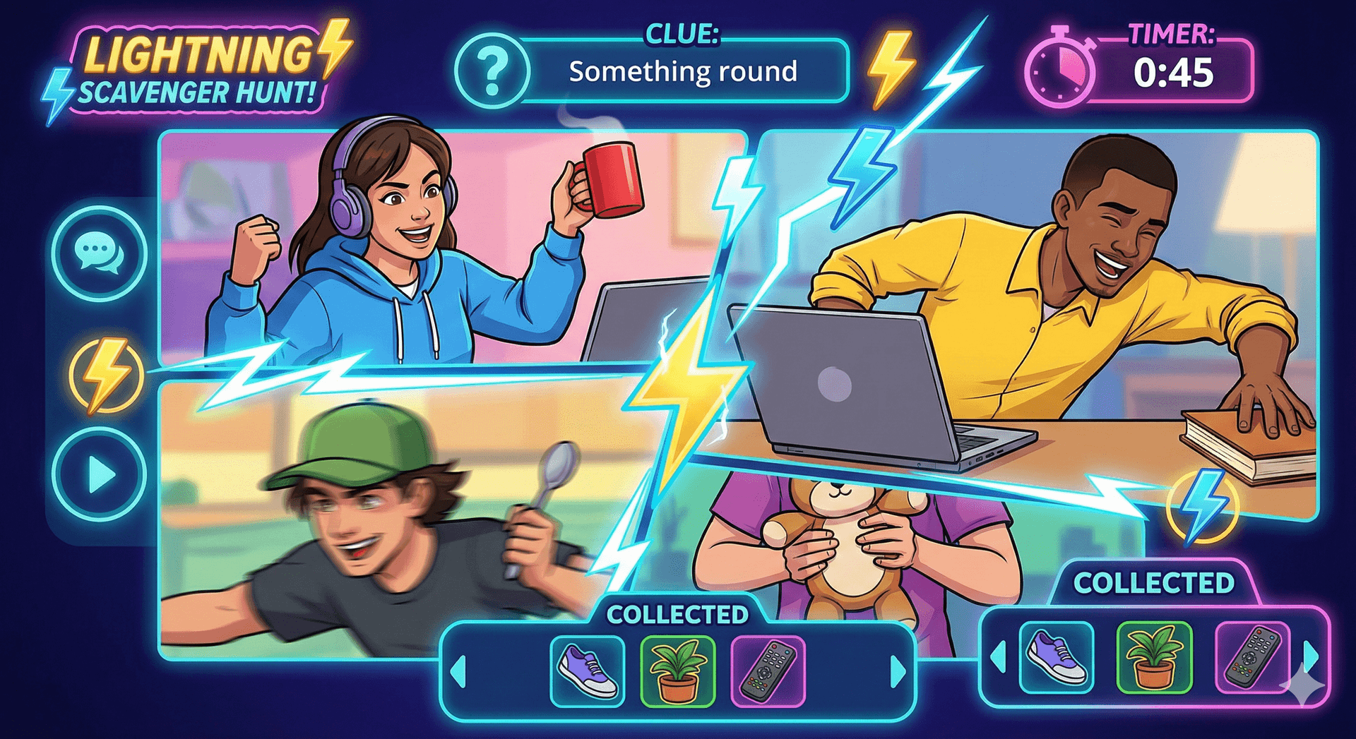 Meeting productivity illustration showing AI tools and meeting summaries