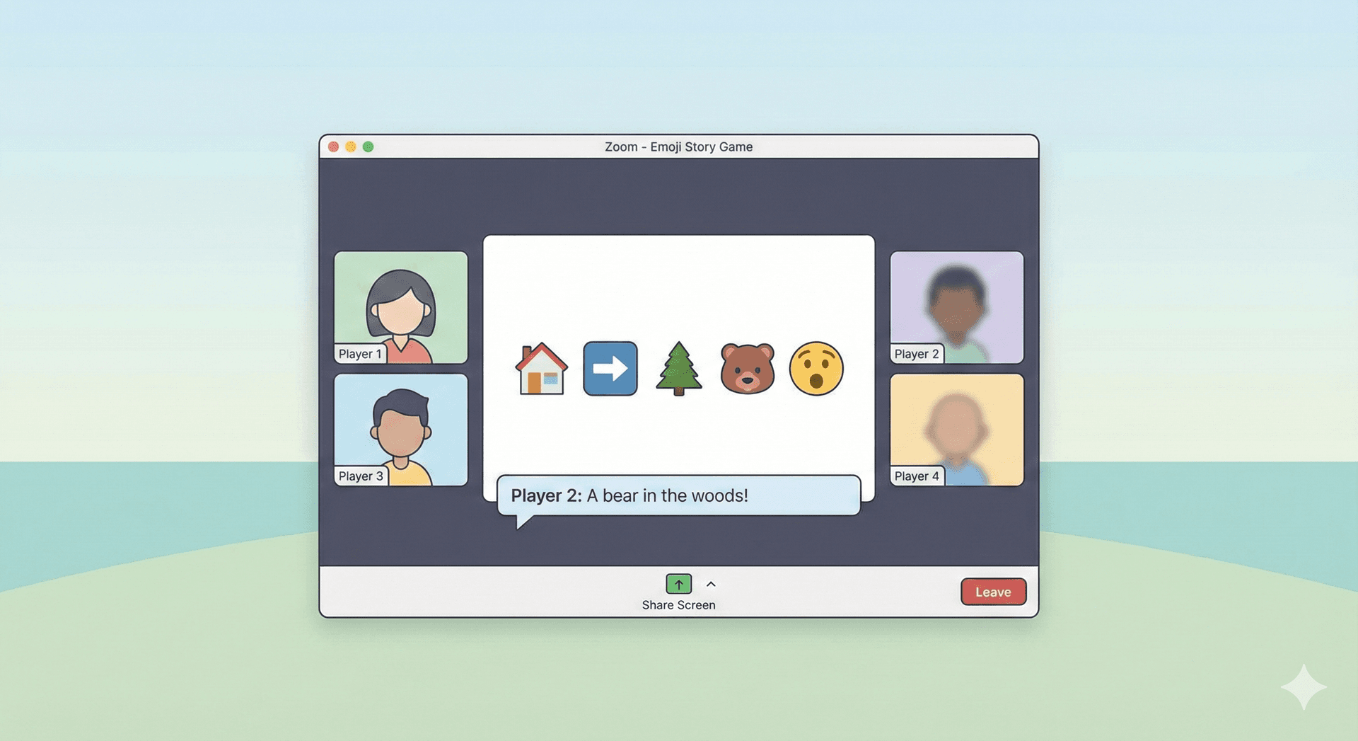 Meeting productivity illustration showing AI tools and meeting summaries