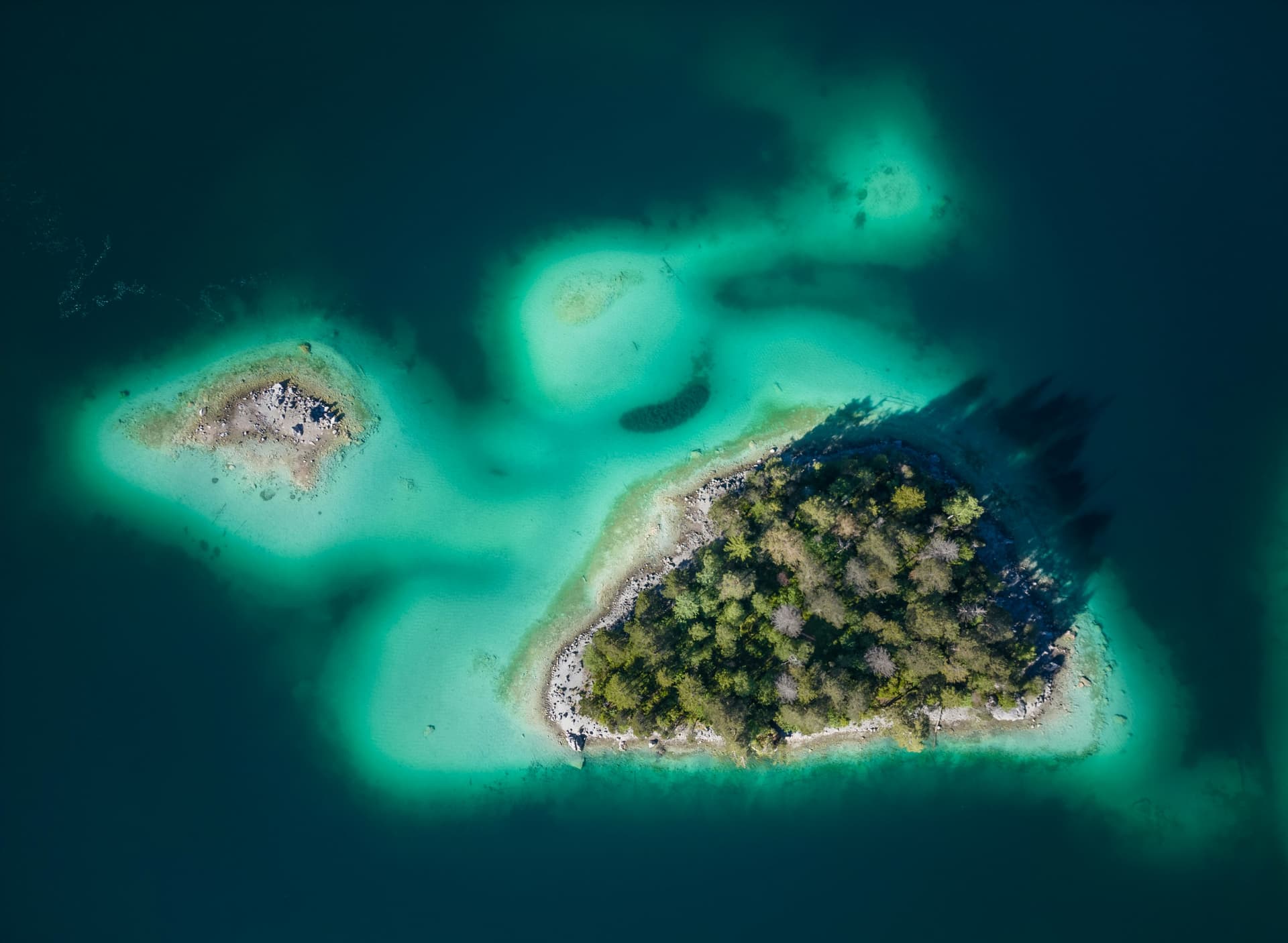 Image of a desert island