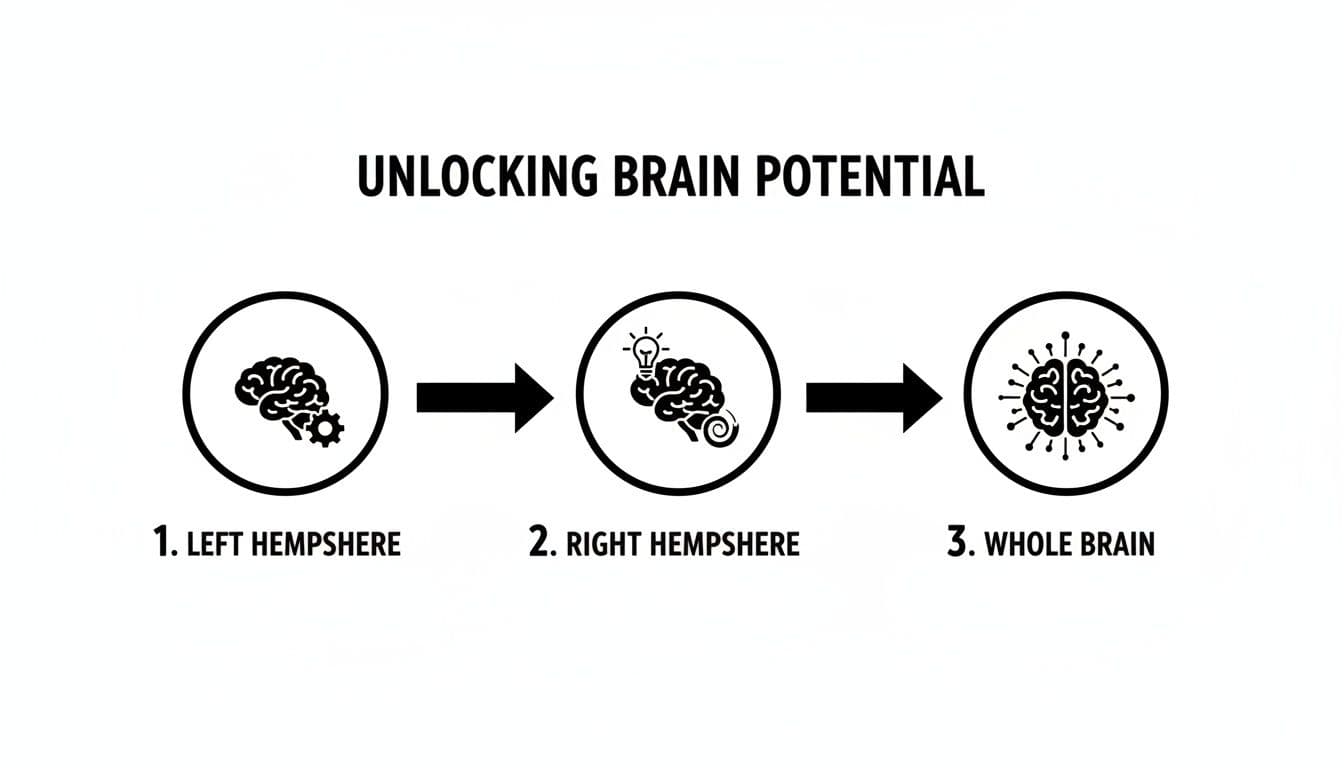 Meeting productivity illustration showing AI tools and meeting summaries