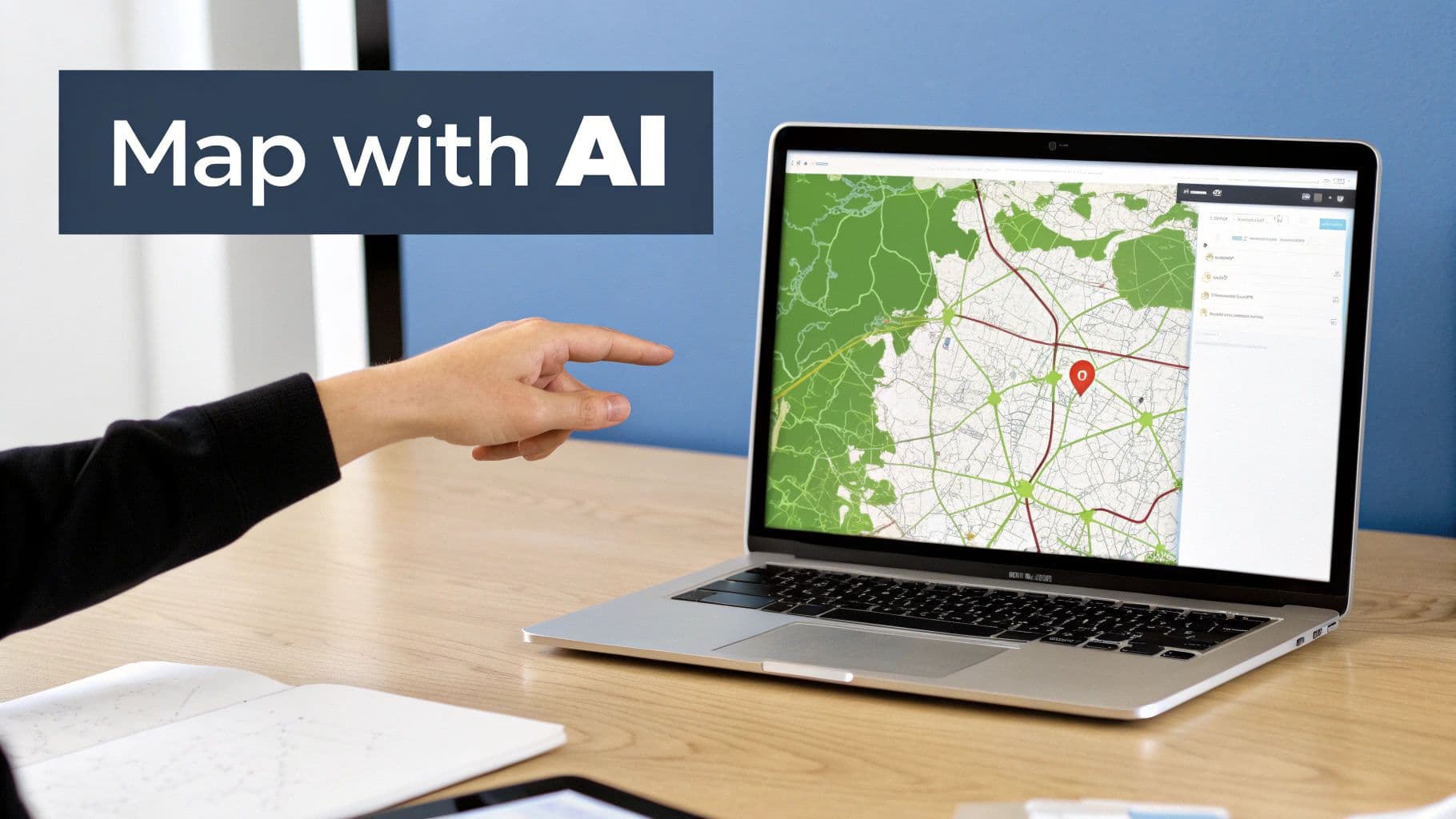 Meeting productivity illustration showing AI tools and meeting summaries