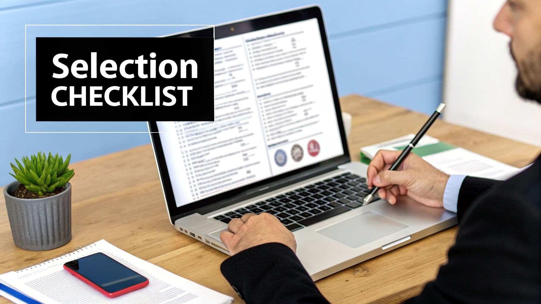 Meeting productivity illustration showing AI tools and meeting summaries