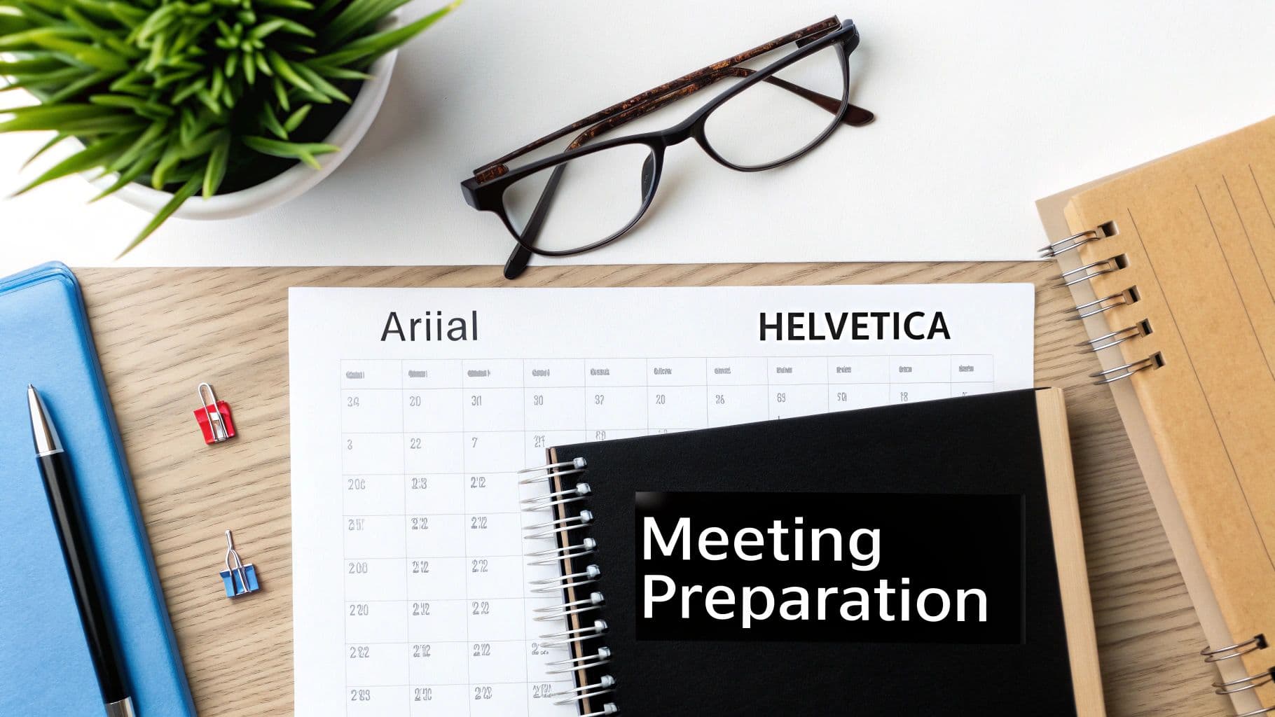 Meeting productivity illustration showing AI tools and meeting summaries