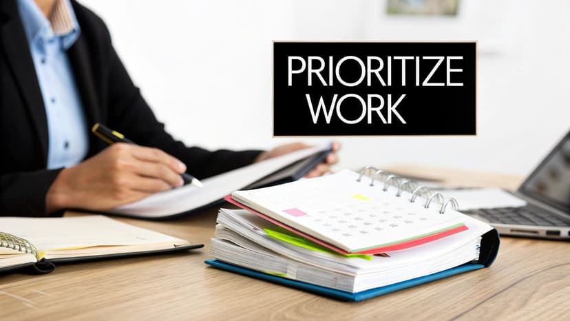 How to Prioritize Work Tasks Without Burning Out