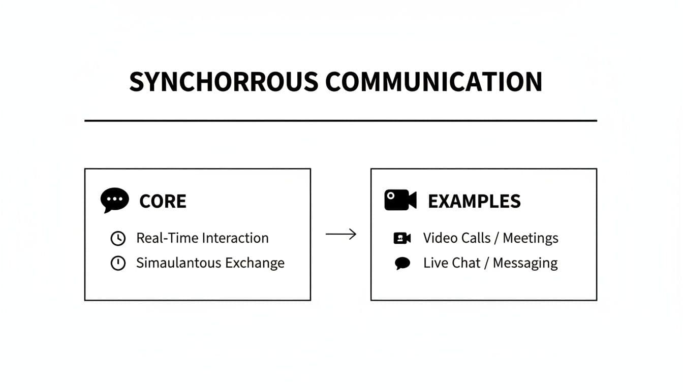 Meeting productivity illustration showing AI tools and meeting summaries