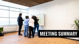Writing an Effective Summary of a Meeting From Notes to Action