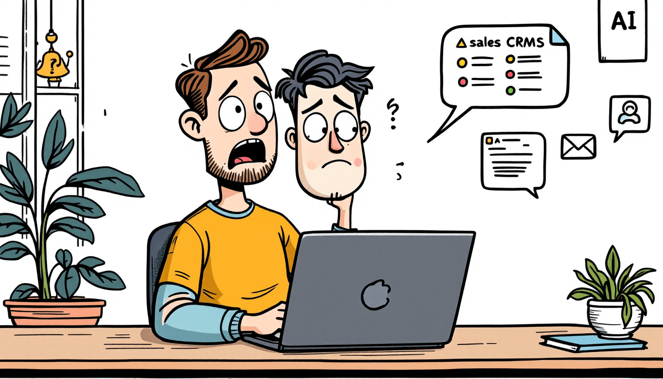 Sales professionals comparing different AI sales assistant tools as alternatives to Sybill