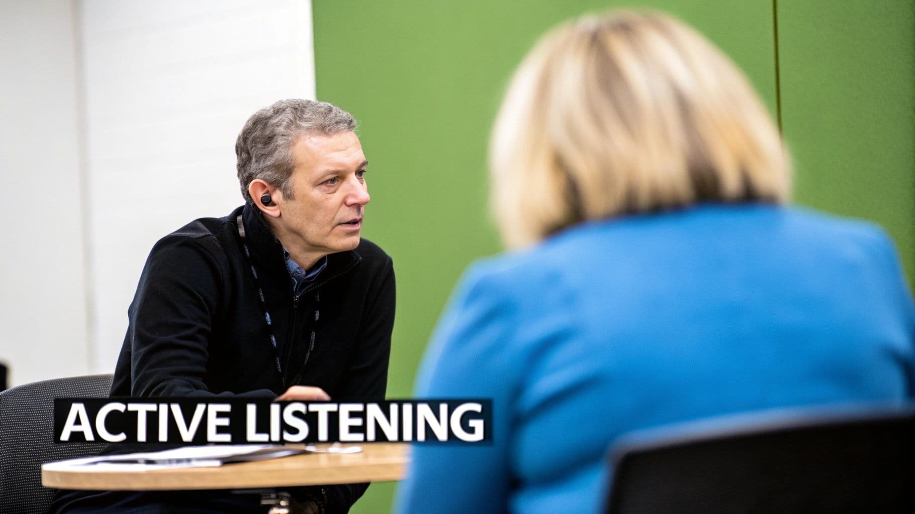 Meeting productivity illustration showing AI tools and meeting summaries