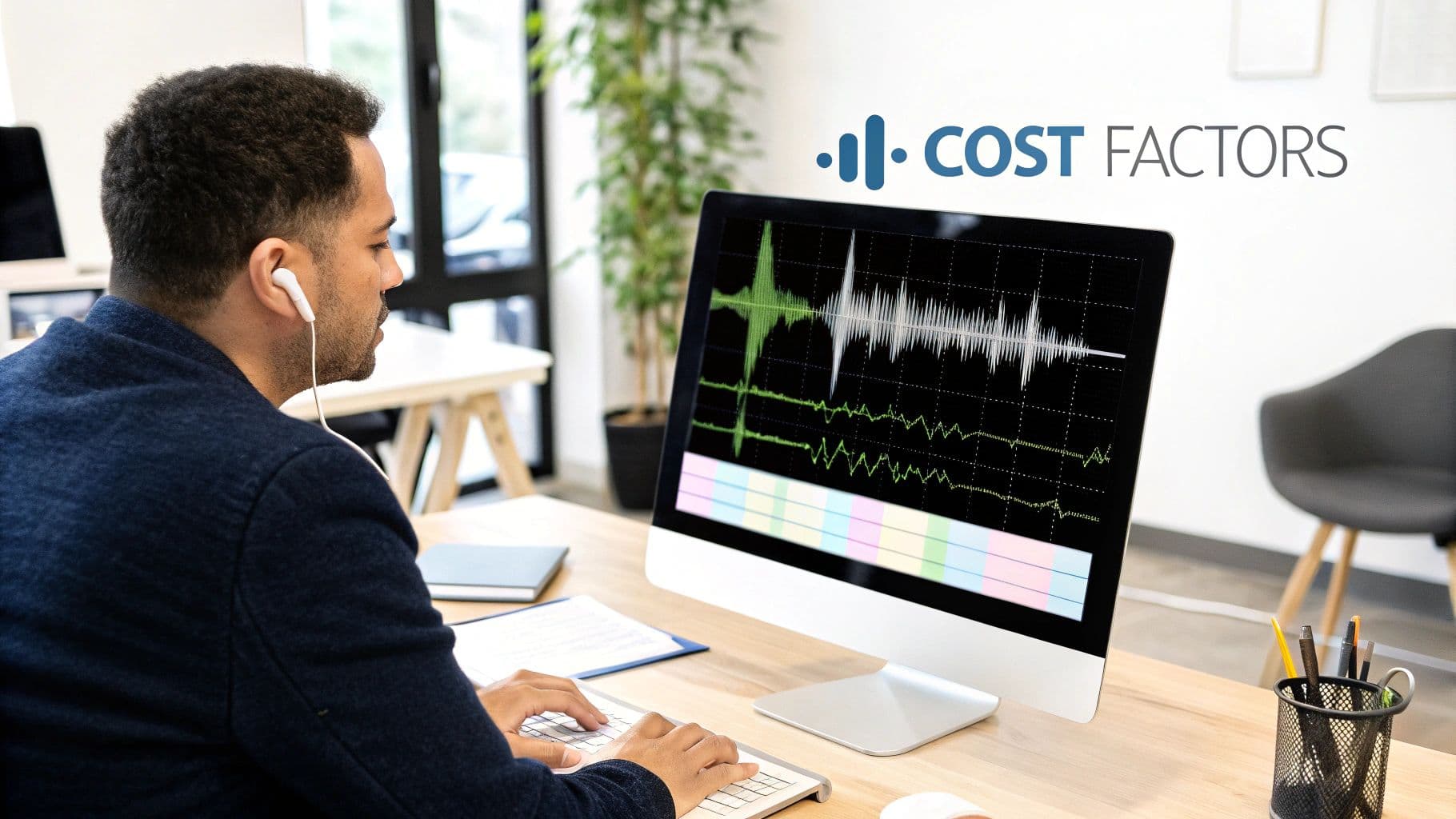 Meeting productivity illustration showing AI tools and meeting summaries