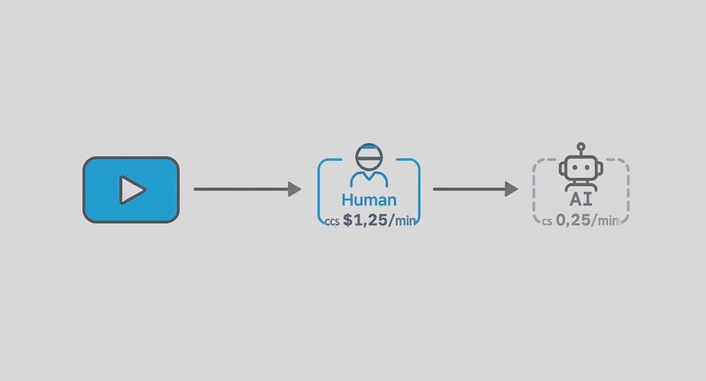 Meeting productivity illustration showing AI tools and meeting summaries