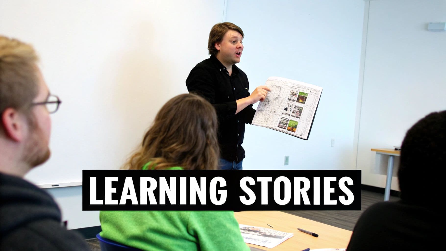 Meeting productivity illustration showing AI tools and meeting summaries