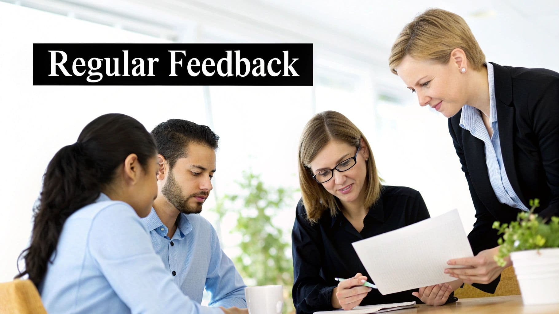 Meeting productivity illustration showing AI tools and meeting summaries