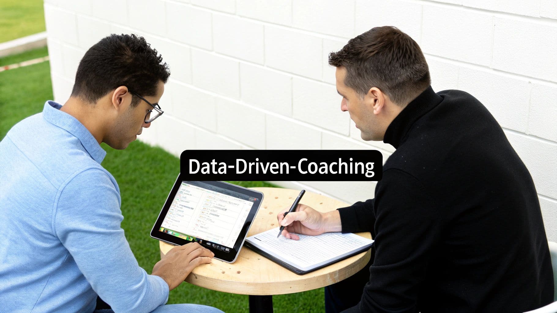 Meeting productivity illustration showing AI tools and meeting summaries