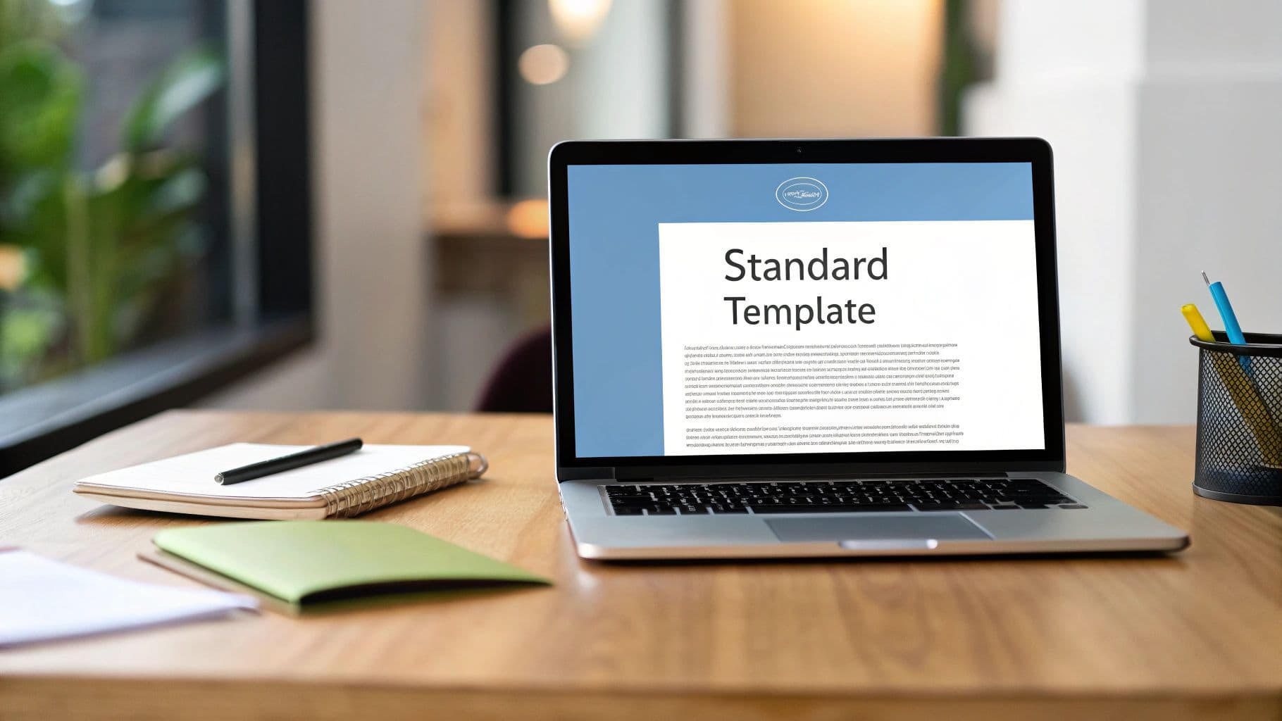 Meeting productivity illustration showing AI tools and meeting summaries