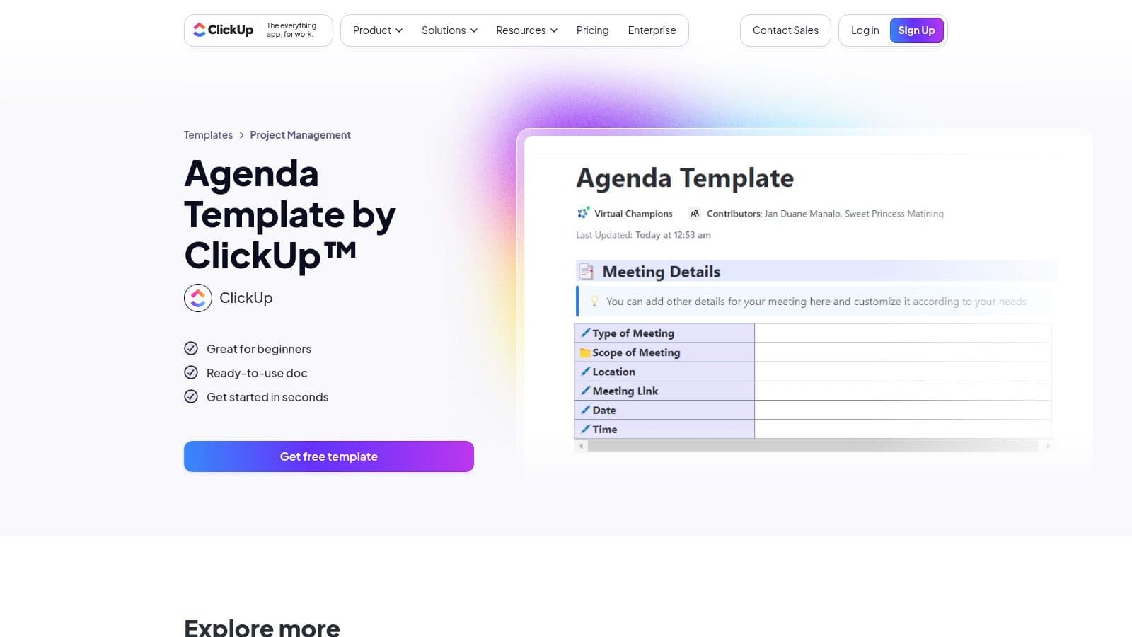 Meeting productivity illustration showing AI tools and meeting summaries