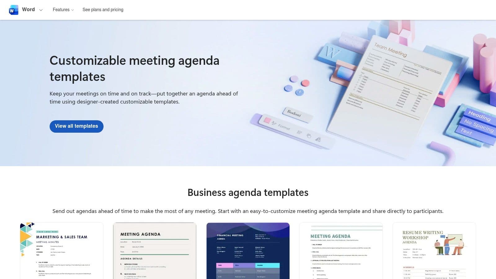 Meeting productivity illustration showing AI tools and meeting summaries